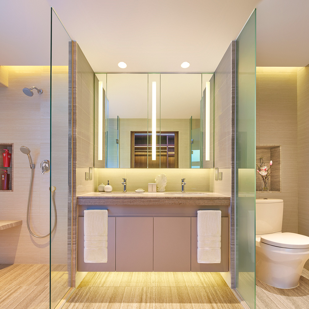 The Repulse Bay Unfurnished Apartments Spa Like Bathroom