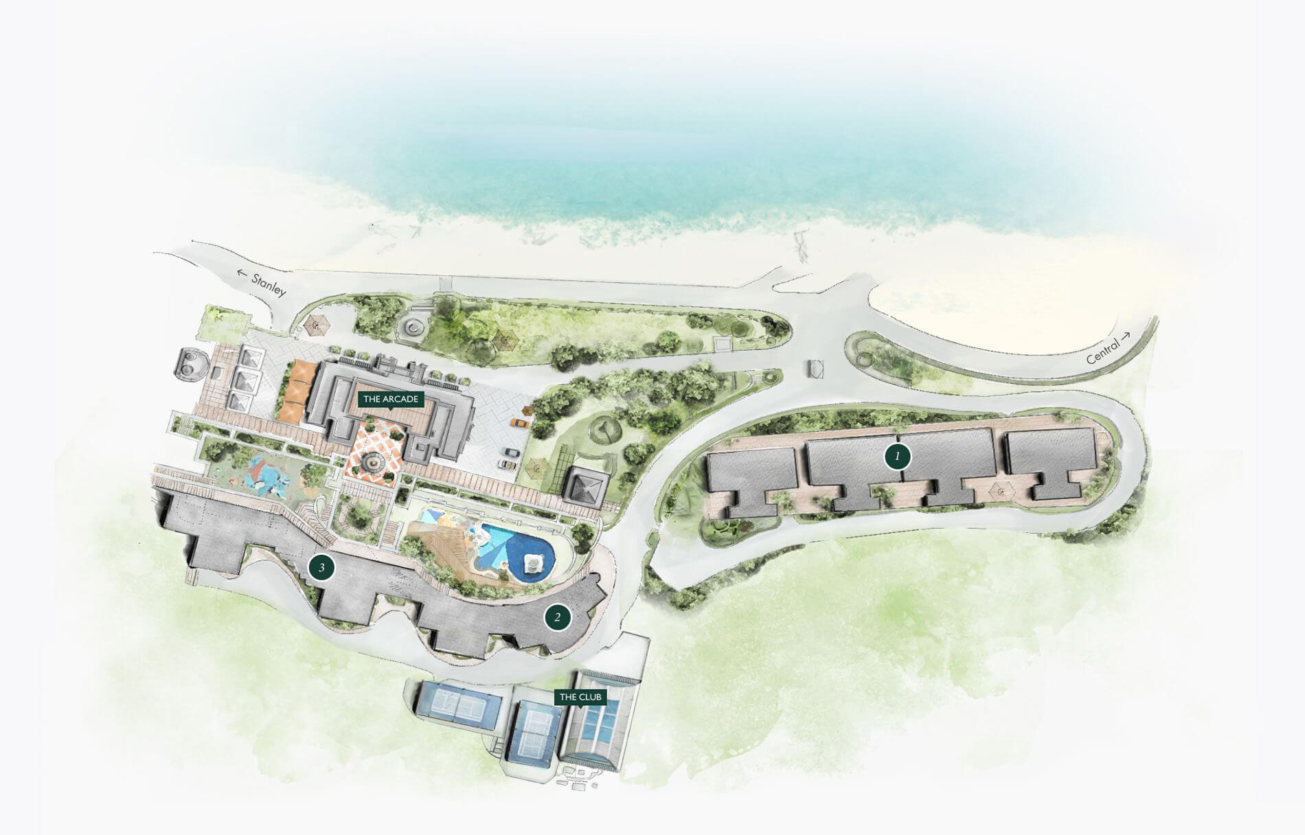 The Repulse Bay Apartments Masterplan