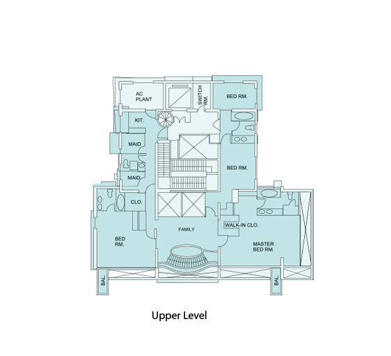 De Ricou Serviced Apartments Floor Plan